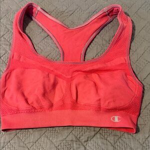 Champion Women's Coral Sports Bra